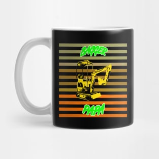 Bagger papa - mini bagger design to worker Mug